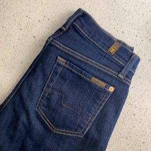 Gently worn 7 for all mankind jeans